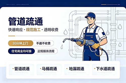 镇江管道疏通